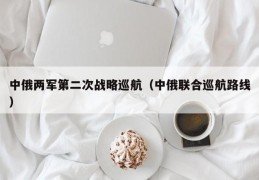 中俄两军第二次战略巡航（中俄联合巡航路线）