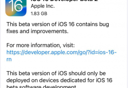 苹果iOS16／iPadOS16Beta2发布，附升级教程