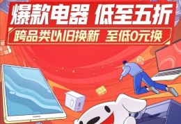 [京东a以旧换新]京东电器915超级品类日火热开启跨品类以旧换新至低0元换