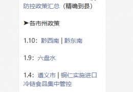 [贵阳市疾控办]贵阳疫情防控最新政策及疫情咨询电话（持续更新中）