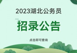 [构成比率用啥图表示比例]2023湖北省考公告何时发布？报考条件