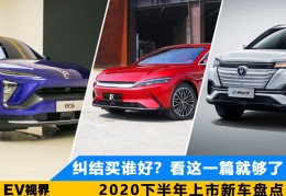 [今年会上新的新能源]2020下半年即将上市新能源车大盘点究竟谁是你的菜？